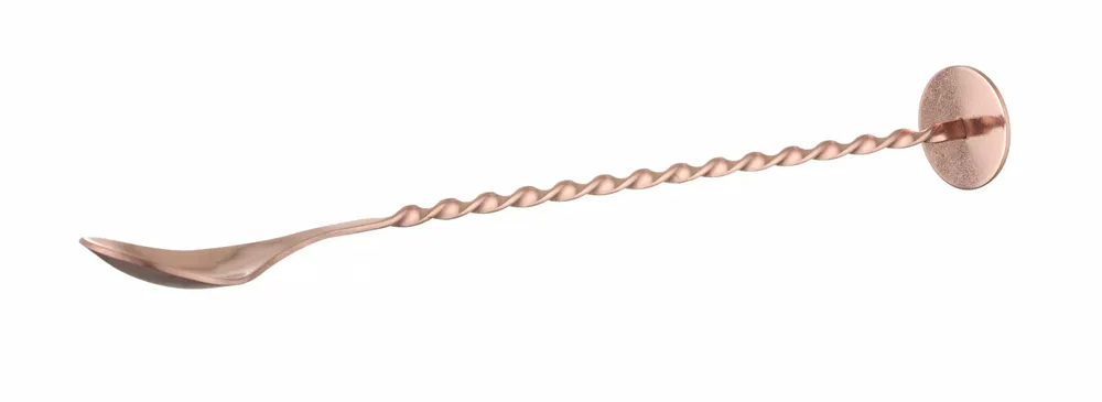Vis Bar spoon with muddler, BarUp, Copper, 280x35mm, bilde 2
