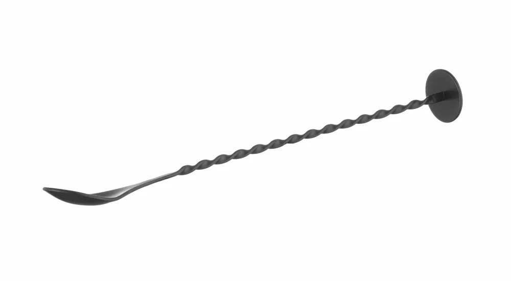 Vis Bar spoon with muddler, BarUp, Black, 280x35mm, bilde 2