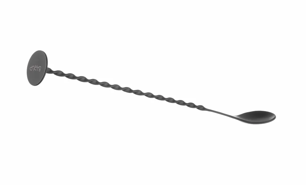 Vis Bar spoon with muddler, BarUp, Black, 280x35mm, bilde 3