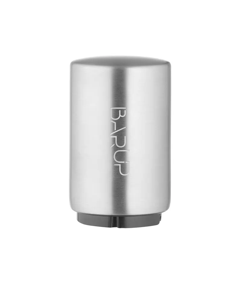 Bottle opener, automatic, BarUp, Silver, ⌀50x(H)83mm