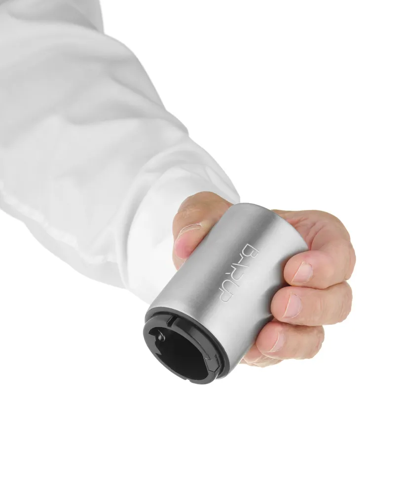 Vis Bottle opener, automatic, BarUp, Silver, ⌀50x(H)83mm, bilde 3