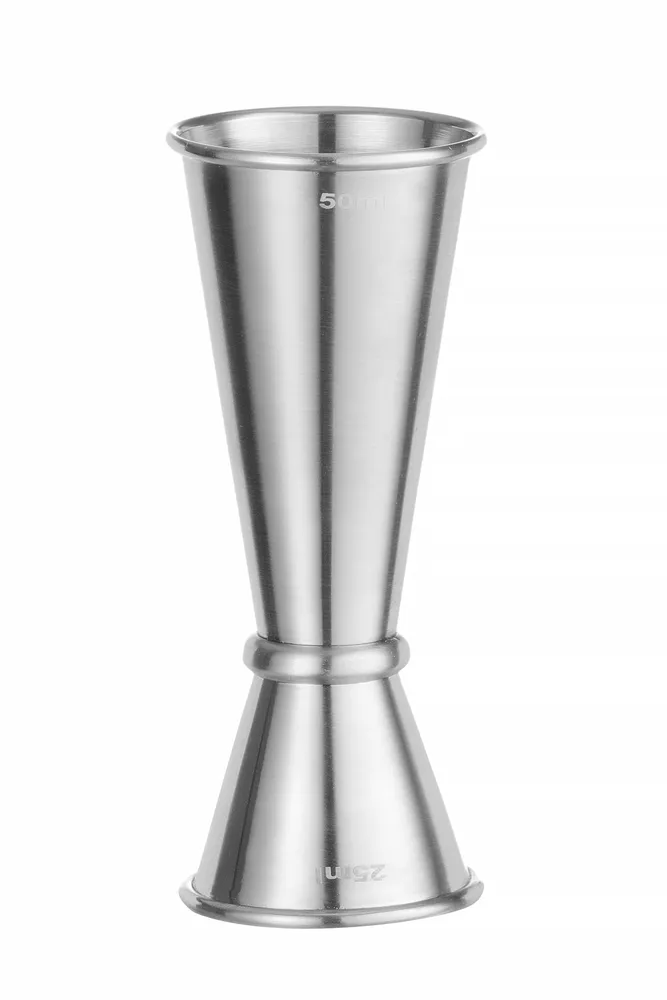 Vis Jigger 20/40 ml, BarUp, 0,04L, Silver, ⌀42x(H)100mm, Round, bilde 2
