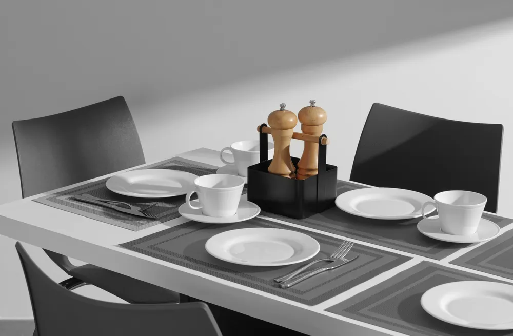Vis Placemat, frame, HENDI, Graphite, 6 pcs., 450x300mm, bilde 2