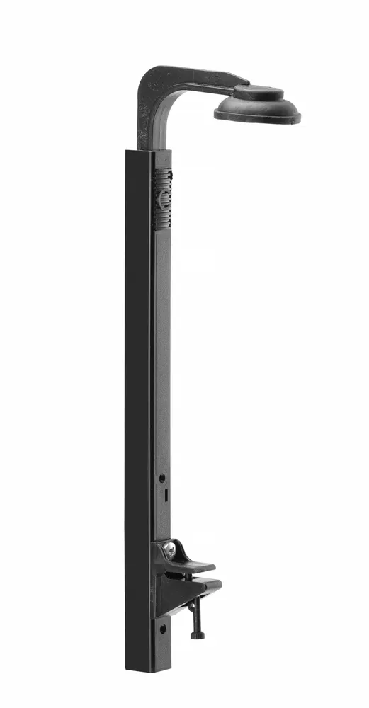 Non-drip bracket wall mounted, BarUp, Black, 160x45x(H)350mm
