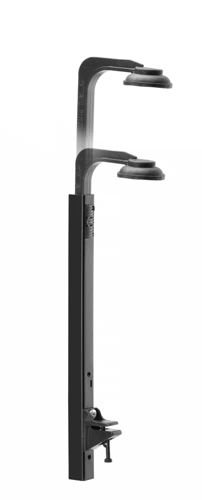 Vis Non-drip bracket wall mounted, BarUp, Black, 160x45x(H)350mm, bilde 2