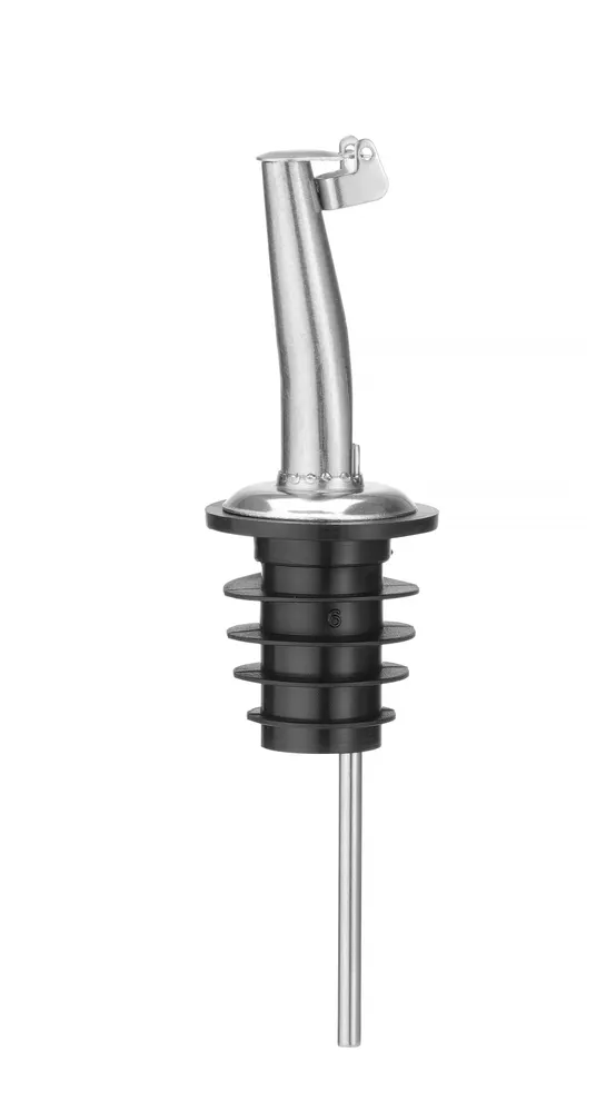 Pourer with flip top, BarUp, 6 pcs., ⌀30x120mm