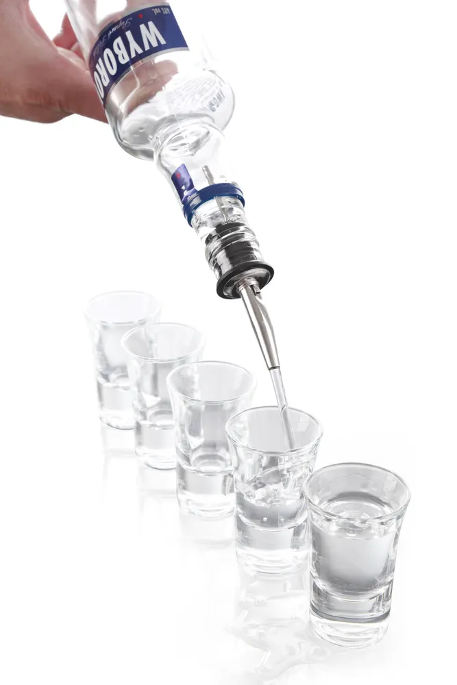 Vis Free-flow pourer, BarUp, Slow flow, 6 pcs, bilde 3