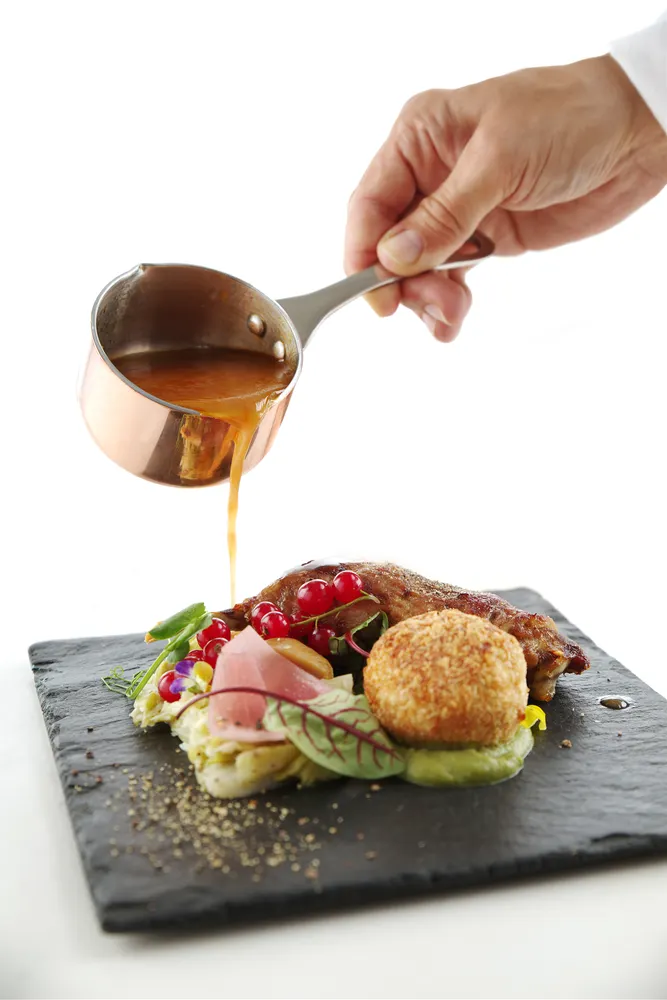 Vis Small sauce pan with spout, HENDI, 0,05L, ⌀50x(H)30mm, bilde 4