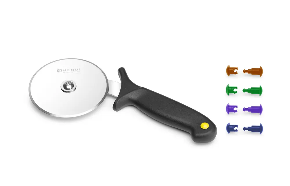 Pizza cutter, HENDI, Black, (L)230mm