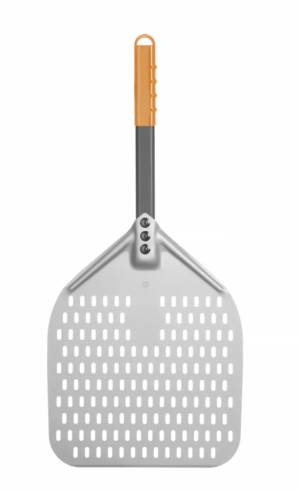 Vis Pizza peel with short handle, squared, perforated, HENDI, 350x710mm, bilde 2