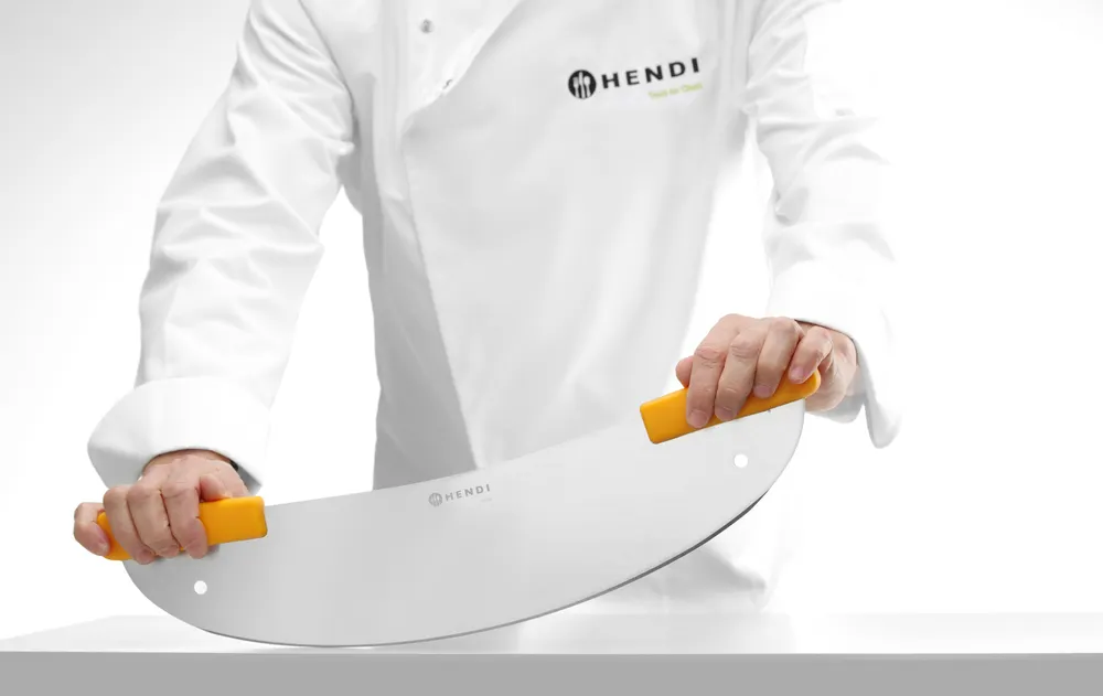 Vis Pizza rocker cutter, HENDI, Silver, 533x111mm, Curved, bilde 2