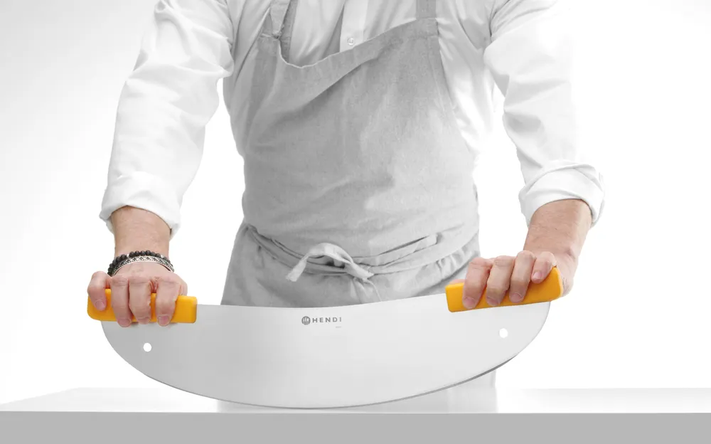 Vis Pizza rocker cutter, HENDI, Silver, 533x111mm, Curved, bilde 3