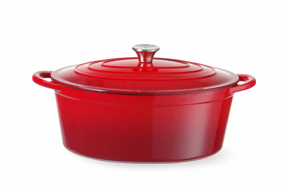 Vis Cast iron casserole enamelled, HENDI, 0,27L, Black, 130x100x(H)48mm, Round, bilde 5