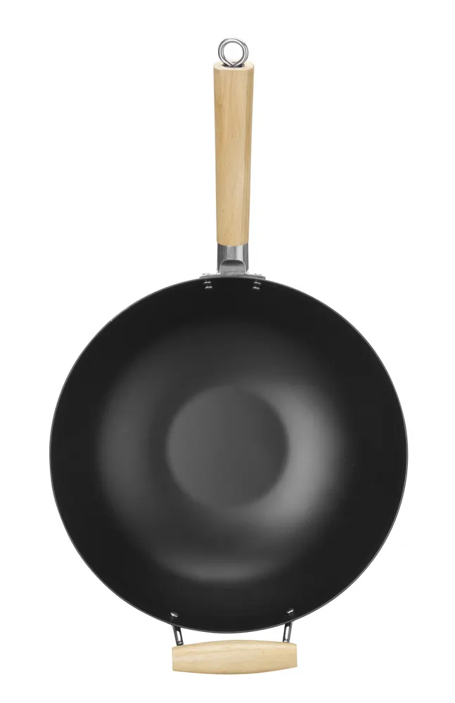 Vis Wok with wooden handle, HENDI, ⌀324x565mm, bilde 4