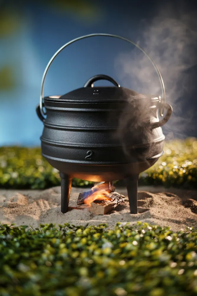 Vis Cast iron pot, HENDI, Black, ⌀245x(H)280mm, bilde 5