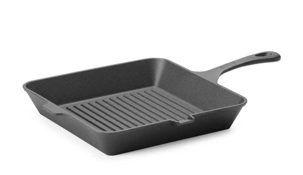 Vis Cast iron grill pan, HENDI, Black, 250x250x(H)50mm, Square, bilde 2