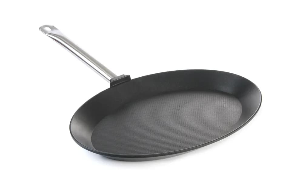 Fish frying pan - oval Titanium Professional, HENDI, Titanium professional, 400x275x(H)35mm