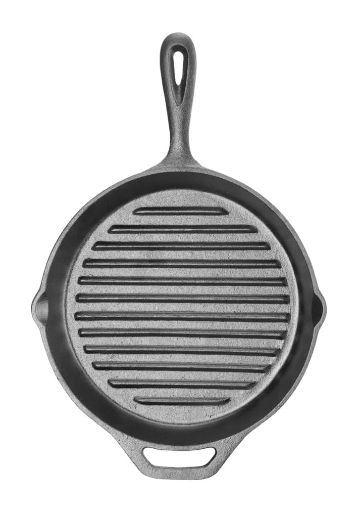 Cast iron grill pan, HENDI, 398x265x(H)48mm