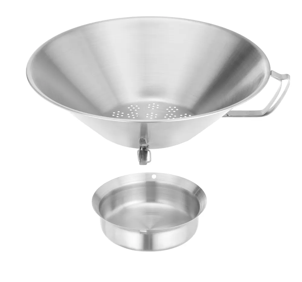 Vis Chips colander stainless steel, HENDI, ⌀410x(H)170mm, bilde 2