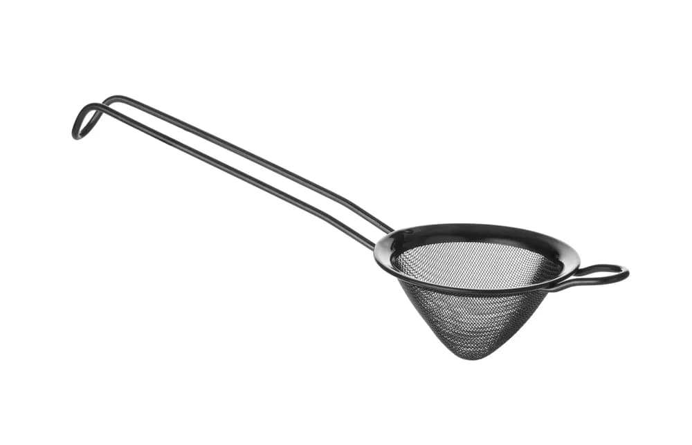 Bar strainer conical, BarUp, Black, ⌀75x220mm