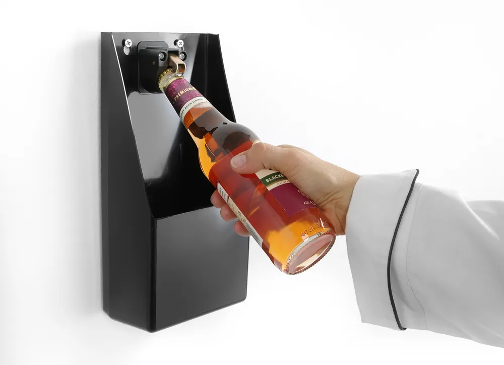 Vis Bottle opener with catcher bin, BarUp, 135x70x(H)295mm, bilde 2