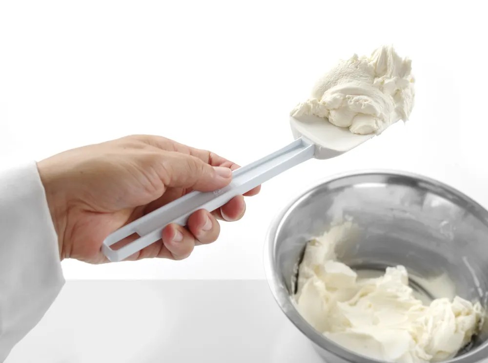 Vis Scraper spoon shaped, HENDI, Kitchen Line, White, 357x75mm, bilde 4