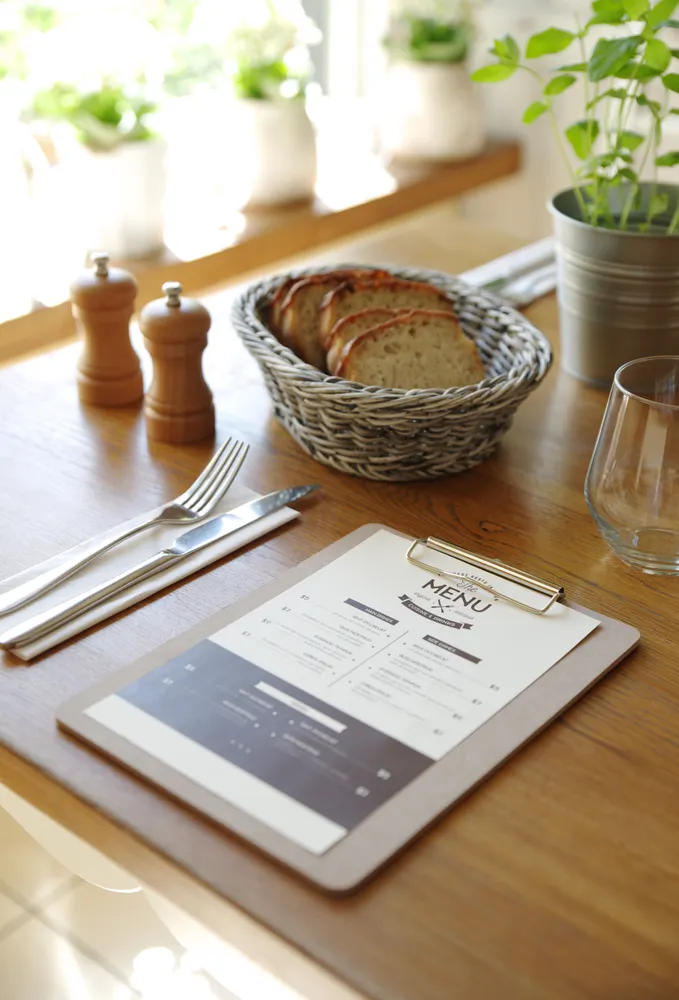 Vis Menu clipboard, HENDI, 125x180mm, bilde 4