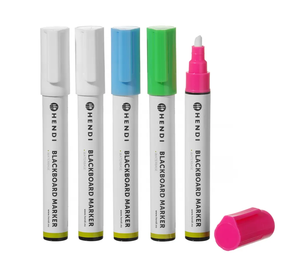 Vis Blackboard markers 6 mm, HENDI, 5 white markers, bilde 6