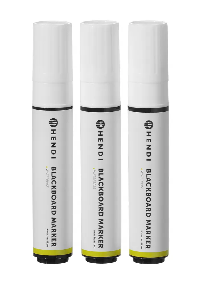 Vis Blackboard markers 15 mm, HENDI, 3 white markers, bilde 3
