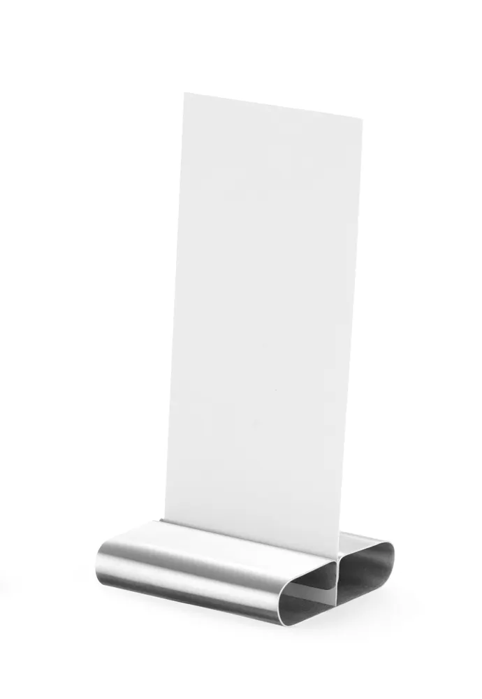 Vis Menu card table stand - 6 pcs, HENDI, 6 pcs., 80x77x(H)18mm, bilde 5