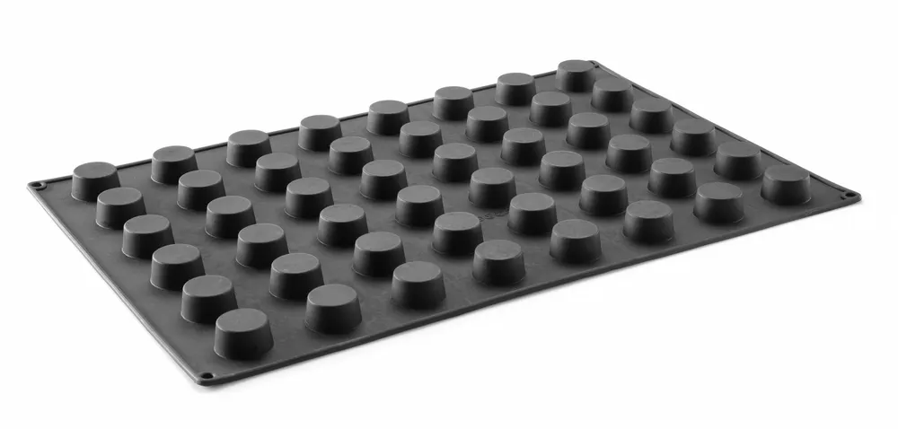 Silicone mould MINI-MUFFIN, HENDI, 570x375x(H)25mm, Round