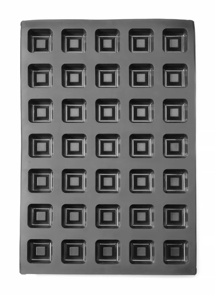 Vis Silicone mould SQUARE, HENDI, 570x375x(H)25mm, Square, bilde 2