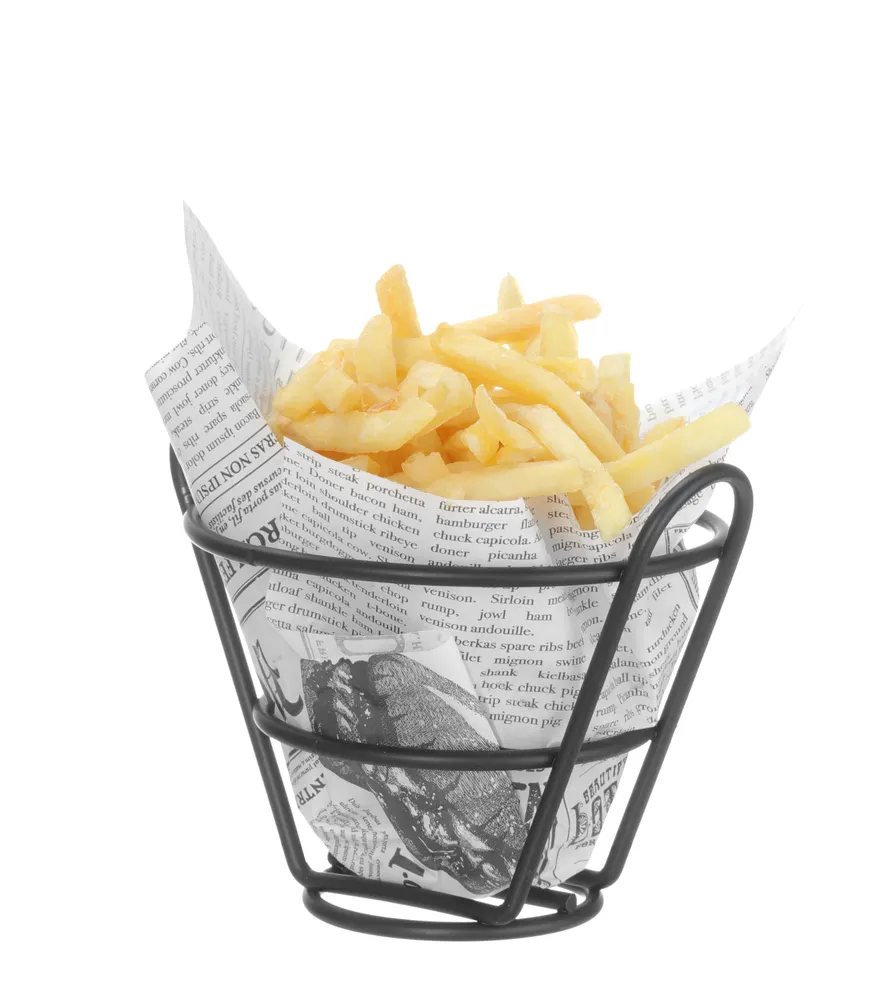 Vis Greaseproof paper, HENDI, Newspaper print, 500 pcs., 200x250mm, bilde 3
