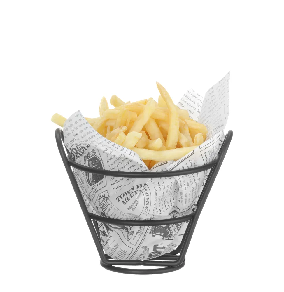 Vis Greaseproof paper, HENDI, Newspaper print, 500 pcs., 200x250mm, bilde 4