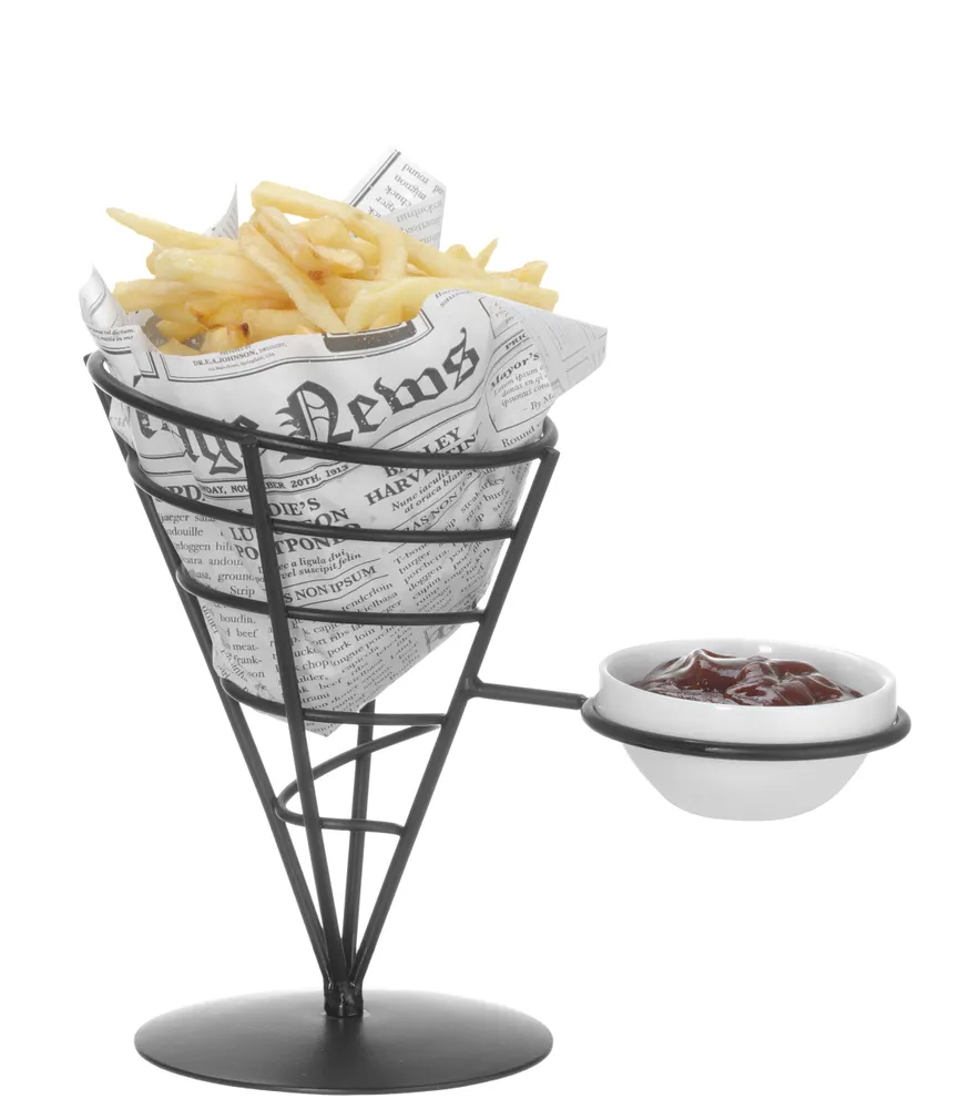 Vis Greaseproof paper, HENDI, Newspaper print, 500 pcs., 200x250mm, bilde 5