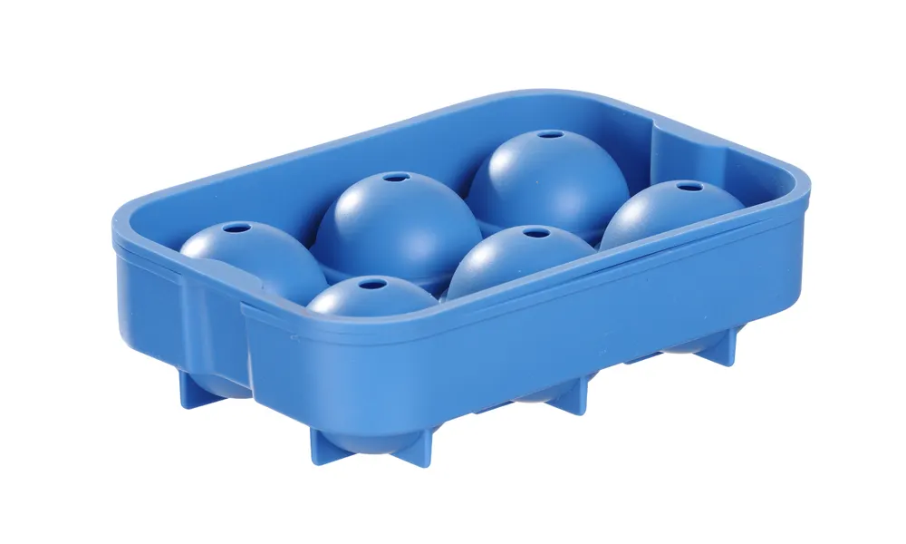 Sphere ice mould, BarUp, Blue, 180x125x(H)50mm