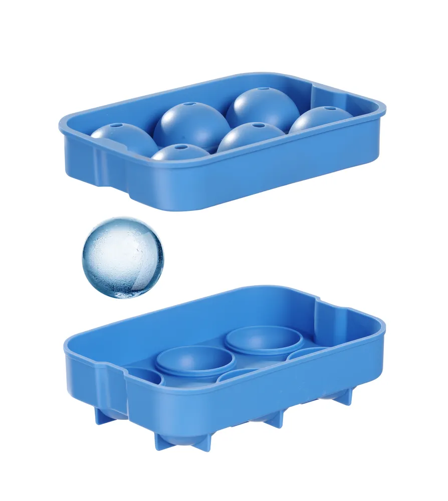Vis Sphere ice mould, BarUp, Blue, 180x125x(H)50mm, bilde 4