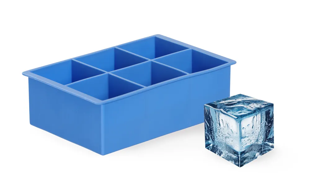 Vis Ice cube mould XL, BarUp, Blue, 170x110x(H)52mm, bilde 2