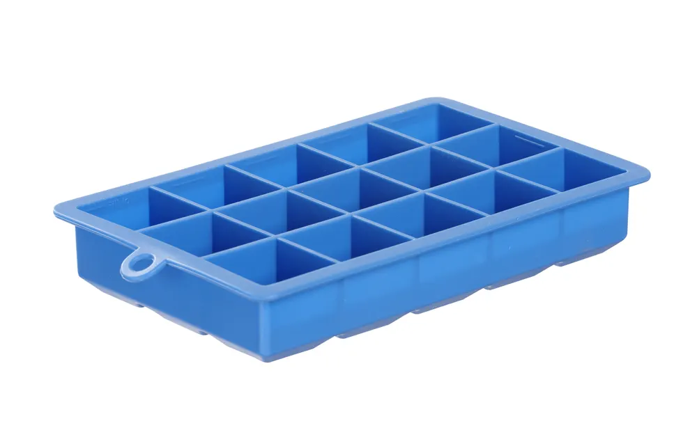 Ice cube mould mini cube, BarUp, Blue, 190x120x(H)35mm
