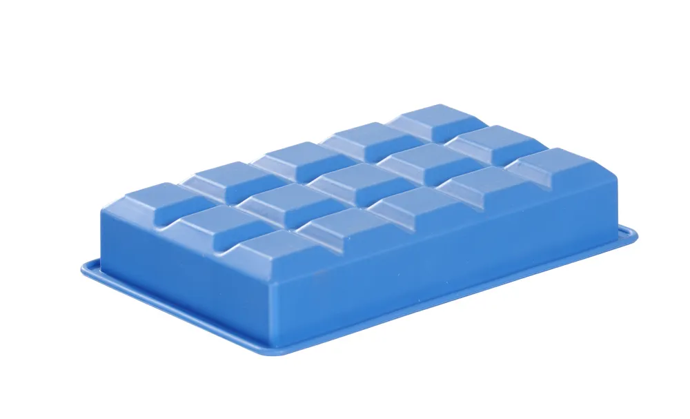 Vis Ice cube mould mini cube, BarUp, Blue, 190x120x(H)35mm, bilde 2