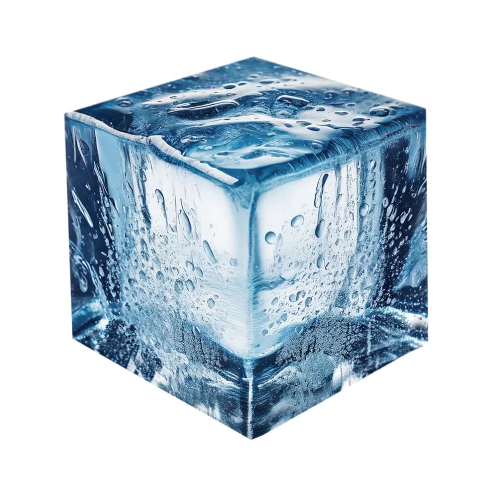 Vis Ice cube mould mini cube, BarUp, Blue, 190x120x(H)35mm, bilde 4