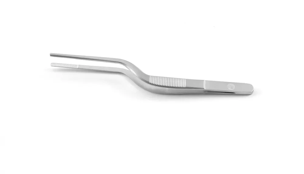 Offset tweezers, HENDI, (L)160mm