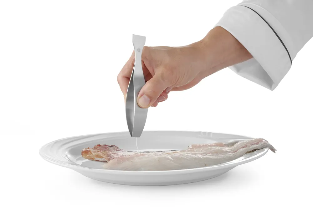 Vis Fish bone tweezer flat head, HENDI, (L)130mm, bilde 5