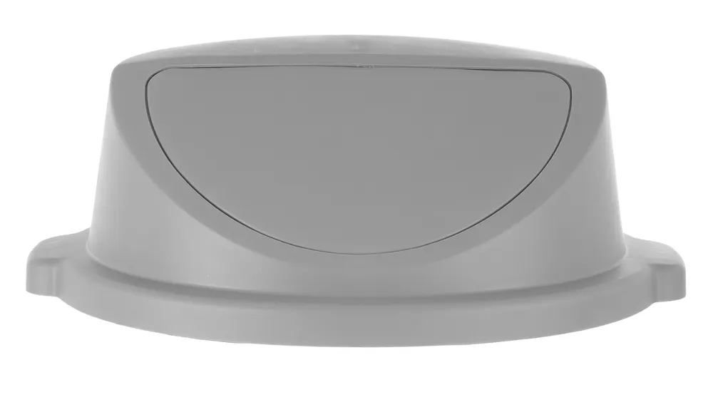 Push lid for round waste bin, AmerBox, fits 691038, Light grey, ⌀580x(H)190mm