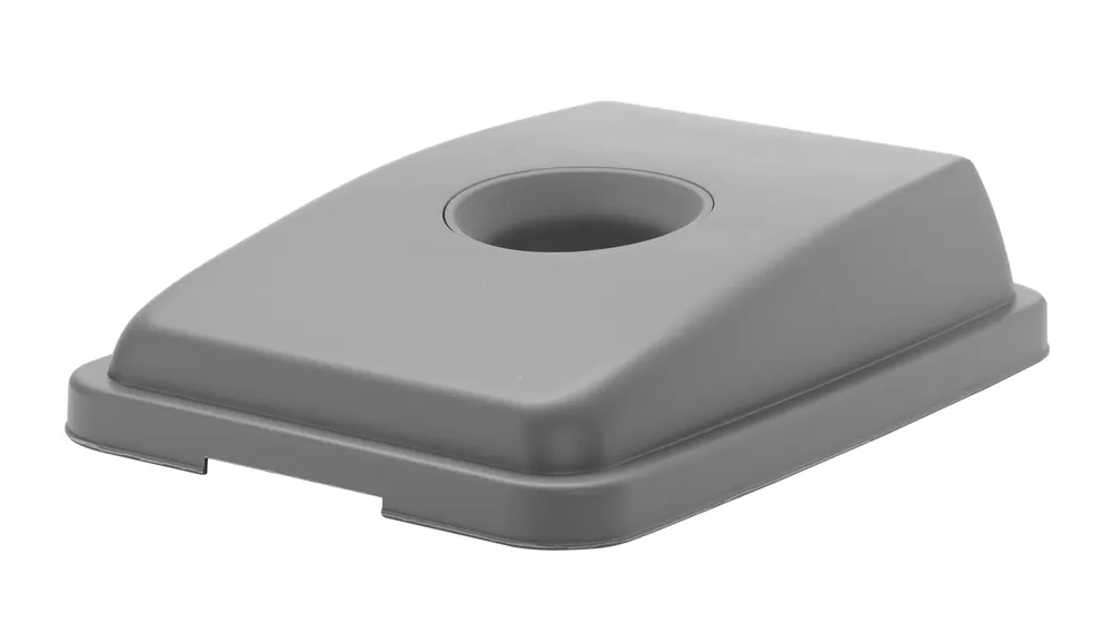 Vis Lid with opening for 60 l rectangular container, HENDI, rectangular opening, Light grey, 660x470x(H)30mm, bilde 4