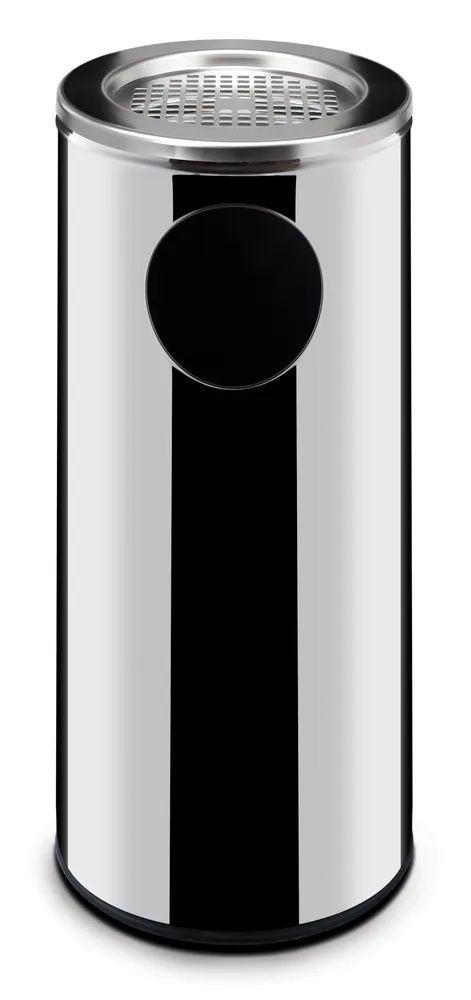 Vis Standing waste bin with ashtray, HENDI, 15L, ⌀200x(H)700mm, bilde 2