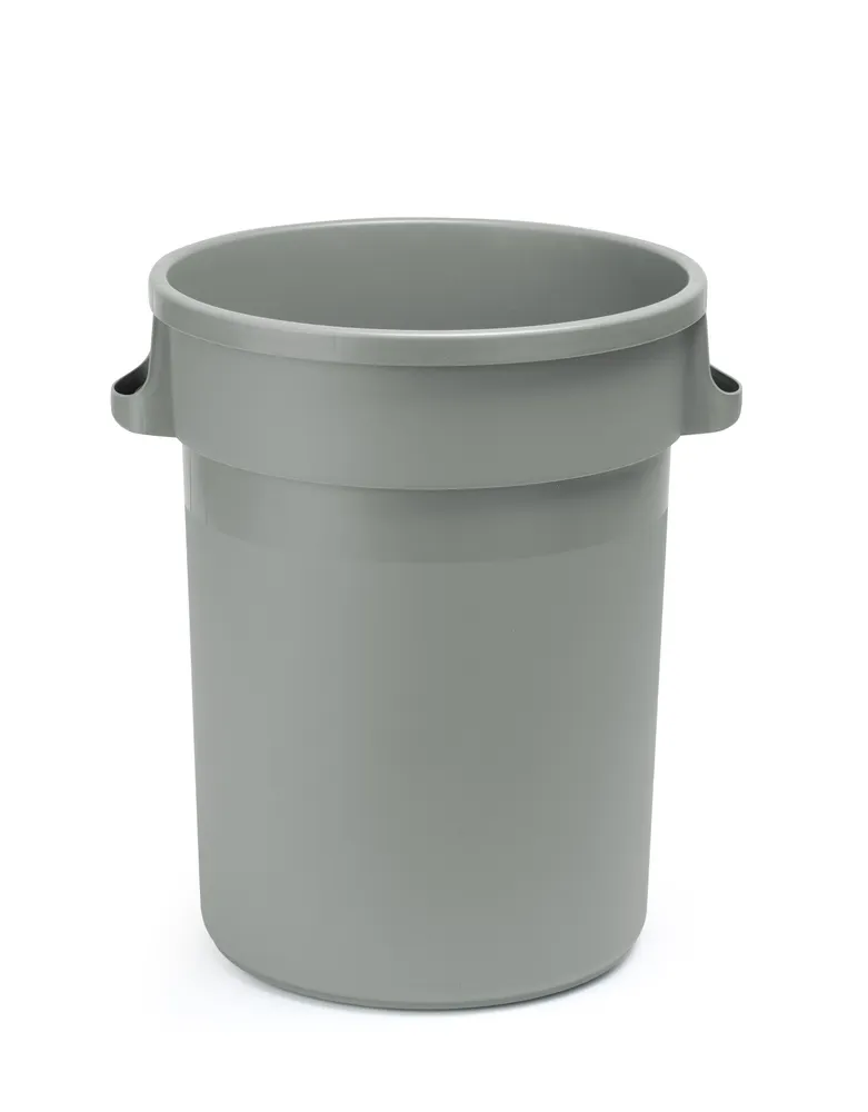 Vis Round waste bin, AmerBox, 120L, Light grey, ⌀550x(H)690mm, bilde 3