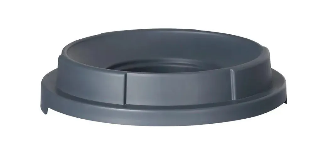Vis Open cover for round waste bin, AmerBox, fits 691038, Light grey, ⌀570x(H)135mm, bilde 3