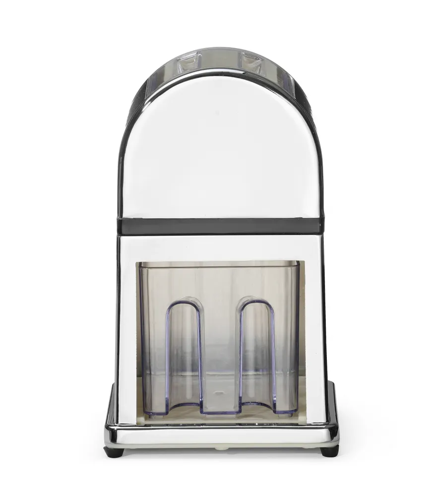Ice crusher – manual, BarUp, Silver, 160x140x(H)270mm