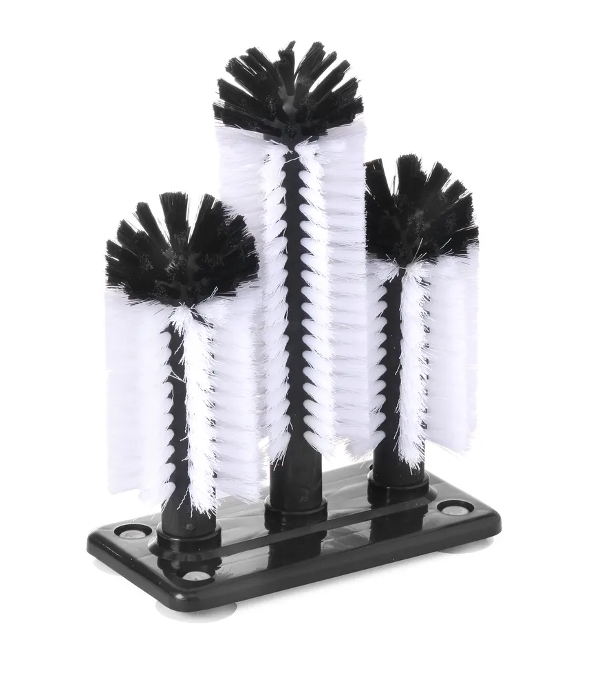 Glass brushes, BarUp, 185x95x(H)230mm